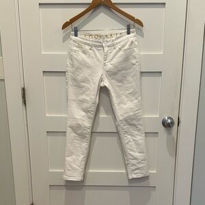 Kate Spade Broome Street Cropped White Women's Jeans size 26